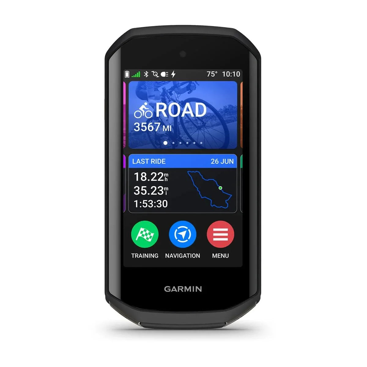 Garmin Edge 1050, Premium Bicycle Computer, Advanced Bicycle Training and Group Ride Features & Messaging, Built-in Speaker, Road Hazard Alerts Bike-Computer Bundle with Cleaning Kit + Accessories